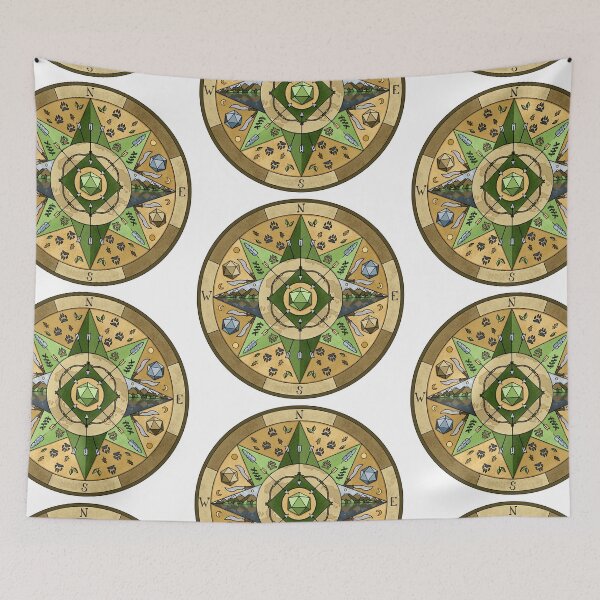 Item preview, Ranger Class Dice Mandala designed and sold by GrousyGirl.