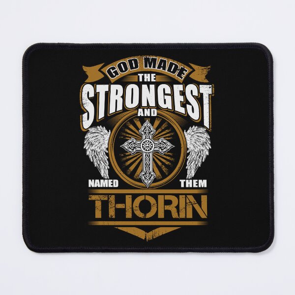 Item preview, Thorin Name T Shirt - God Found Strongest And Named Them Thorin Gift Item Tee designed and sold by lanawalton.