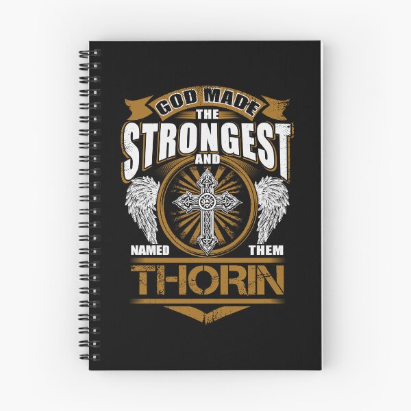 Item preview, Thorin Name T Shirt - God Found Strongest And Named Them Thorin Gift Item Tee designed and sold by lanawalton.