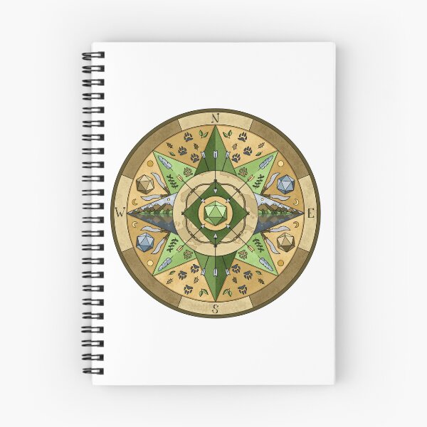 Item preview, Ranger Class Dice Mandala designed and sold by GrousyGirl.