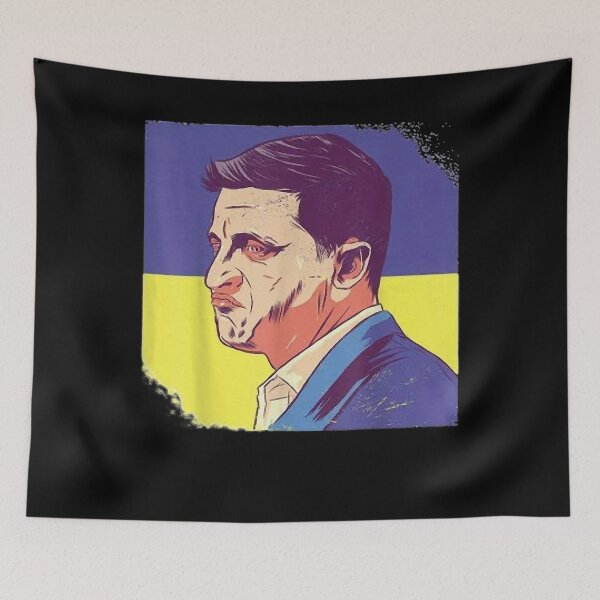 Item preview, President Zelensky, Ukrainian President, Supporting Ukraine Classic designed and sold by LorenCriswel.