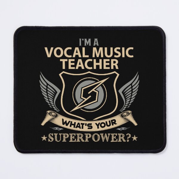 Item preview, Vocal Music Teacher T Shirt - What Is Your Superpower Job Gift Item Tee designed and sold by tamburroallena.