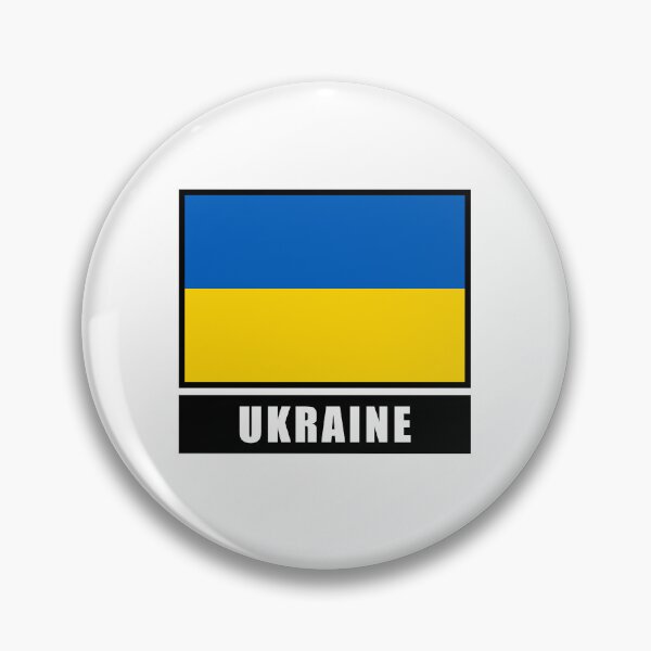 Item preview, Ukraine Ukrainian flag banner designed and sold by GeogDesigns.