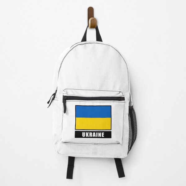 Item preview, Ukraine Ukrainian flag banner designed and sold by GeogDesigns.