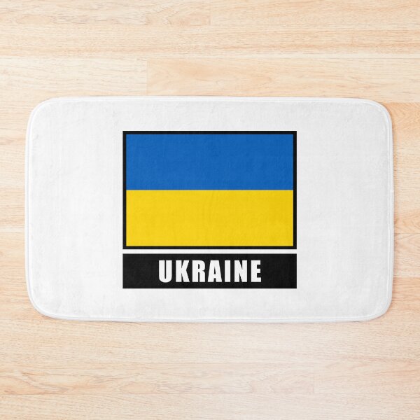 Item preview, Ukraine Ukrainian flag banner designed and sold by GeogDesigns.
