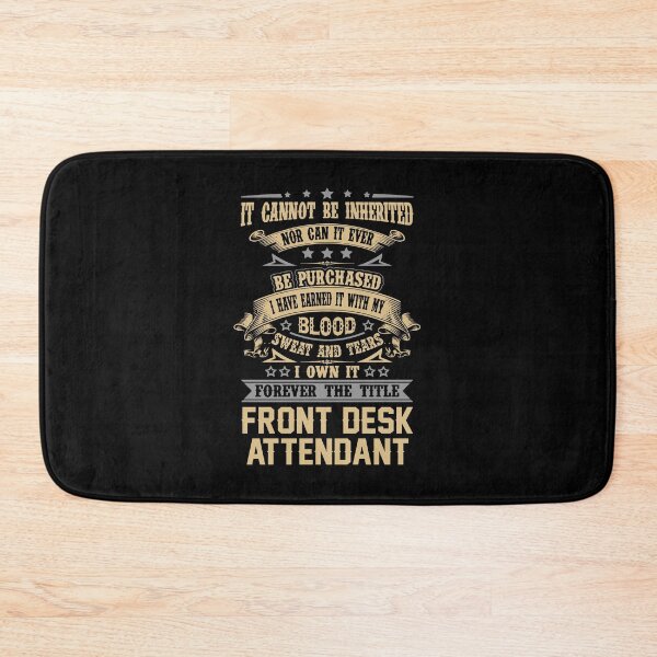 Item preview, Front Desk Attendant T Shirt - Forever The Title Job Gift Item Tee designed and sold by celiagomez456.