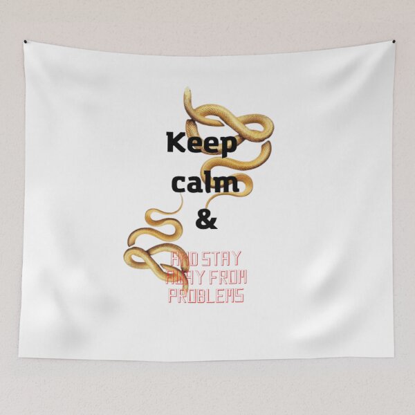 Item preview, keep calm and stay away from problems designed and sold by KASTOM01.