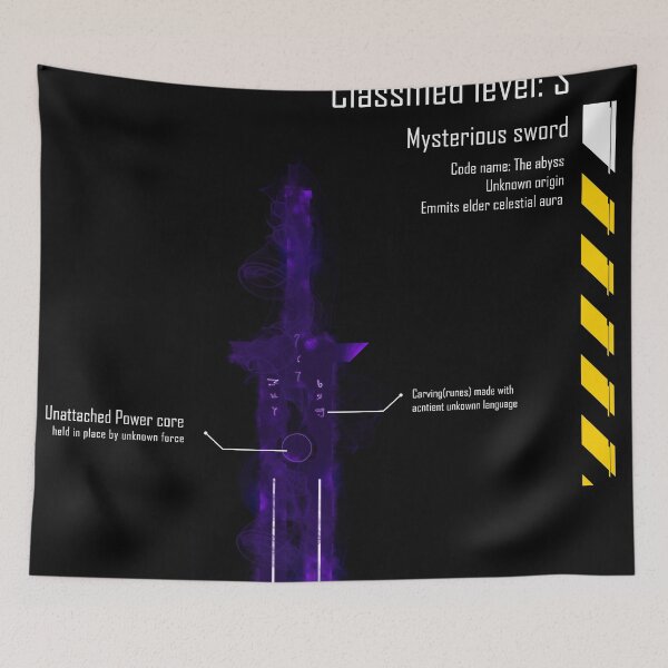 Item preview, Mysterious Sword designed and sold by Trashy-Designs.