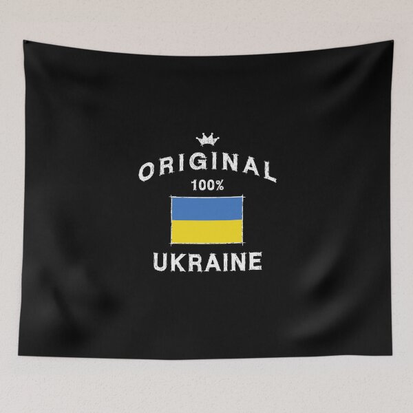 Item preview, Ukraine Ukrainian flag banner designed and sold by GeogDesigns.