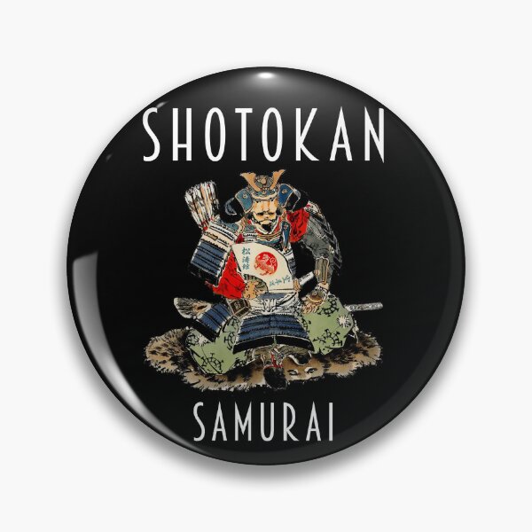 Item preview, Shotokan Karate Retro Samurai, Vintage Martial Arts Budo Design designed and sold by Zanshin-Art.