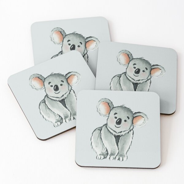 Item preview, Watercolor Cute baby koala designed and sold by Designs1279.