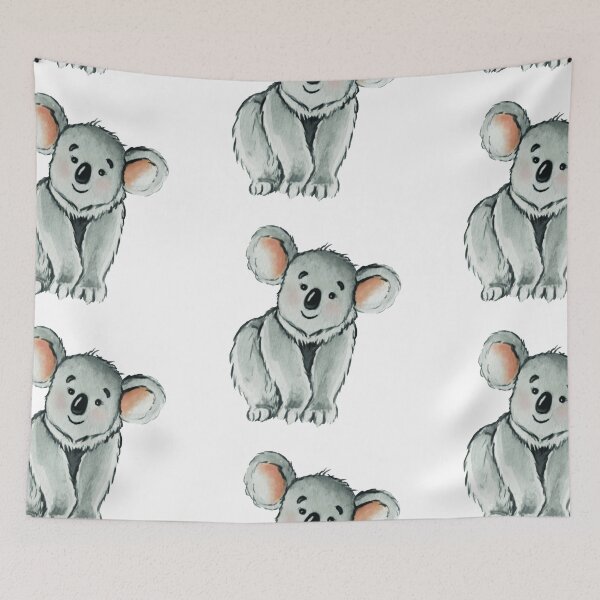 Item preview, Watercolor Cute baby koala designed and sold by Designs1279.