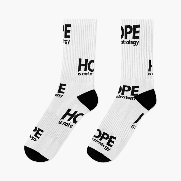 Item preview, Hope Is Not A Strategy - Black designed and sold by ElementJourney.