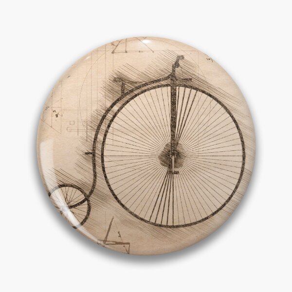 Item preview, Da Vinci Sketch Art Penny Farthing - Vintage designed and sold by Rayyanz.