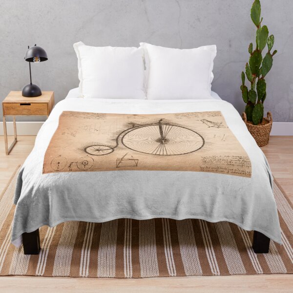 Item preview, Da Vinci Sketch Art Penny Farthing - Vintage designed and sold by Rayyanz.