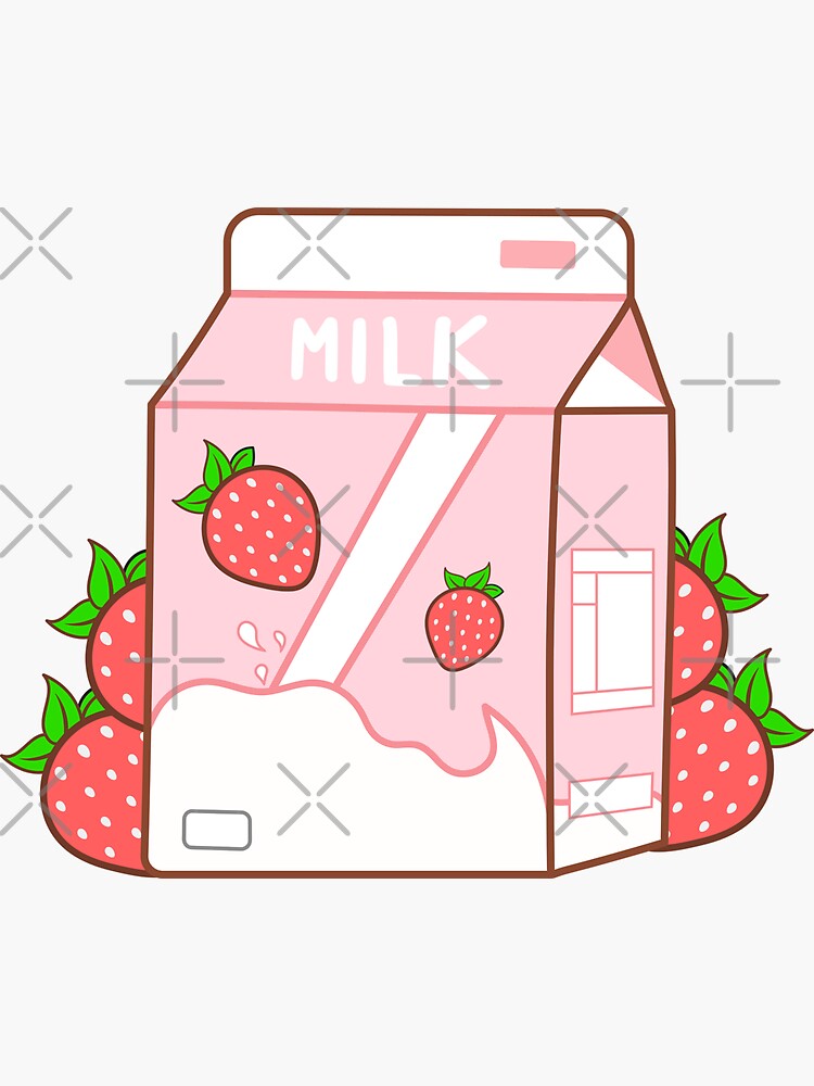  Cute Pink Strawberry Milk Aesthetic Milk as Kawaii