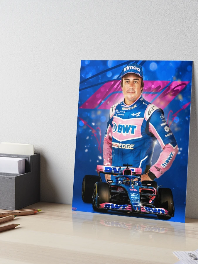 BWT Alpine F1 Team Happy Birthday Fernando Alonso Home Decor Poster Canvas  - REVER LAVIE