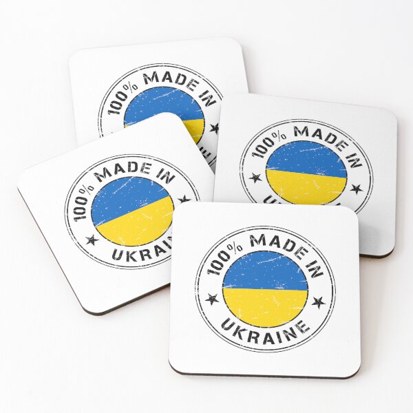 Item preview, Ukraine Ukrainian flag flag stamp designed and sold by GeogDesigns.