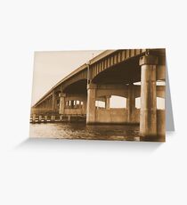 "Altamaha River Bridge" Greeting Card