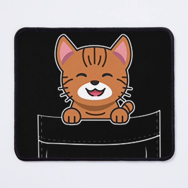 Item preview, Cute Orange Tabby Cat Kitten in Pocket designed and sold by Lexalloyce.