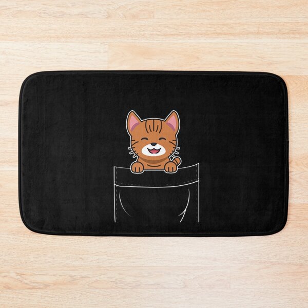Item preview, Cute Orange Tabby Cat Kitten in Pocket designed and sold by Lexalloyce.