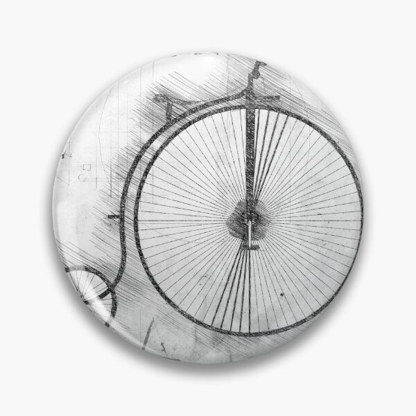 Item preview, Da Vinci Sketch Art Penny Farthing - Grunge designed and sold by Rayyanz.