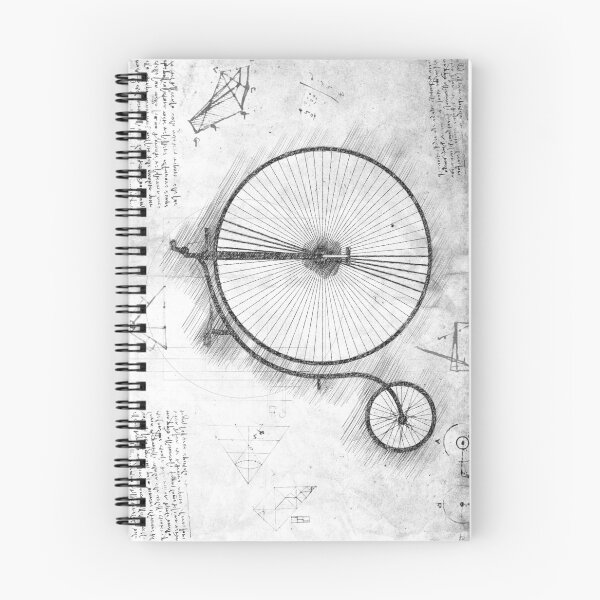 Item preview, Da Vinci Sketch Art Penny Farthing - Grunge designed and sold by Rayyanz.