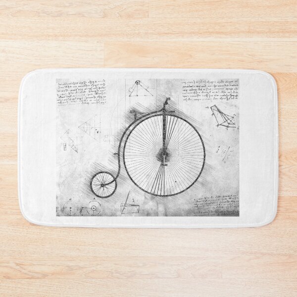 Item preview, Da Vinci Sketch Art Penny Farthing - Grunge designed and sold by Rayyanz.