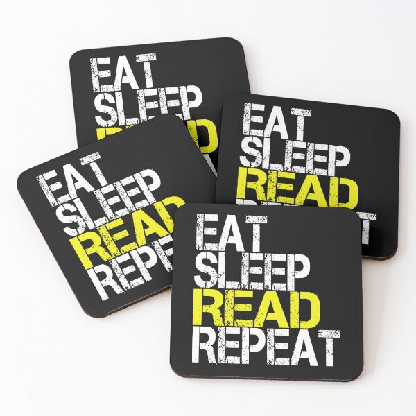 Item preview, Eat Sleep Read Repeat, Grunge  designed and sold by ACC .
