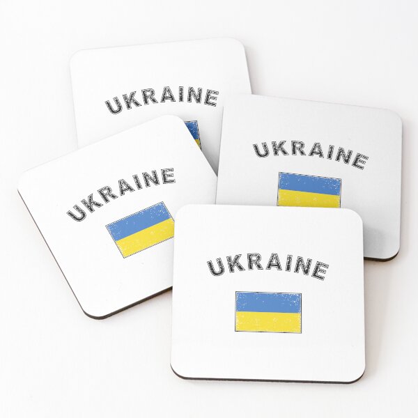 Item preview, Ukraine Ukrainian flag banner designed and sold by GeogDesigns.