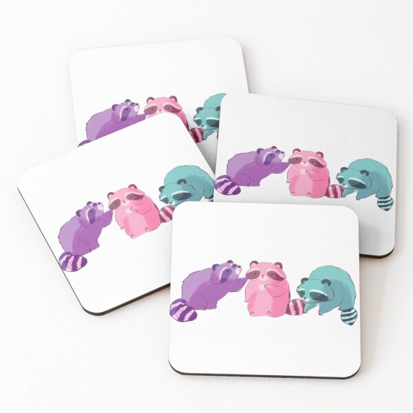 Item preview, Three Raccoons  designed and sold by Mayarart.