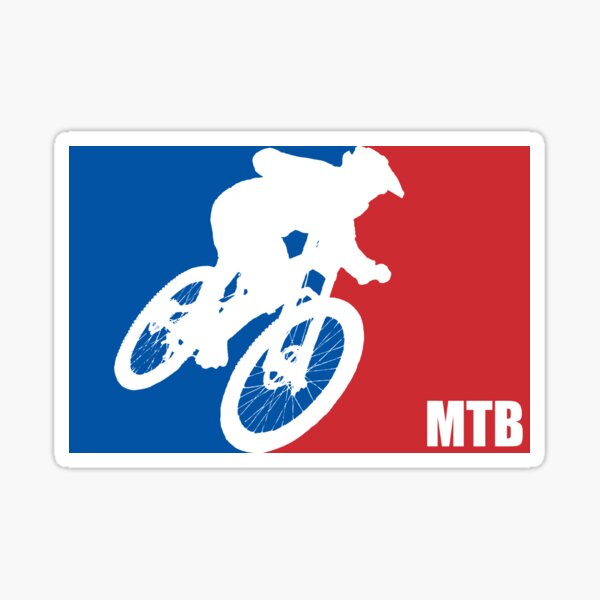 Vélo de montagne Sticker