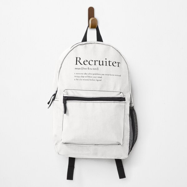 Item preview, Definition of Recruiter Funny Design designed and sold by Click-Like.