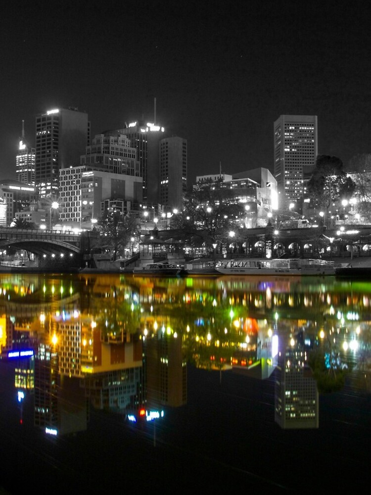 Thumbnail 4 of 4, iPhone Case, Colorful Reflection - Melbourne designed and sold by Randal.