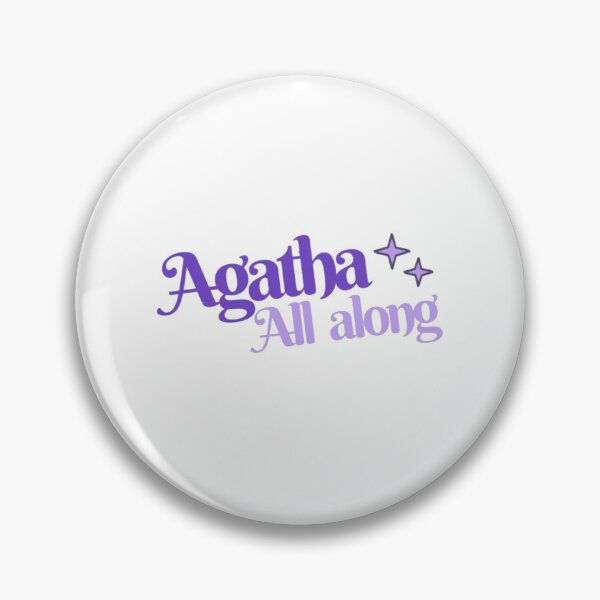 Item preview, Agatha All Along purple designed and sold by Curtiseart.