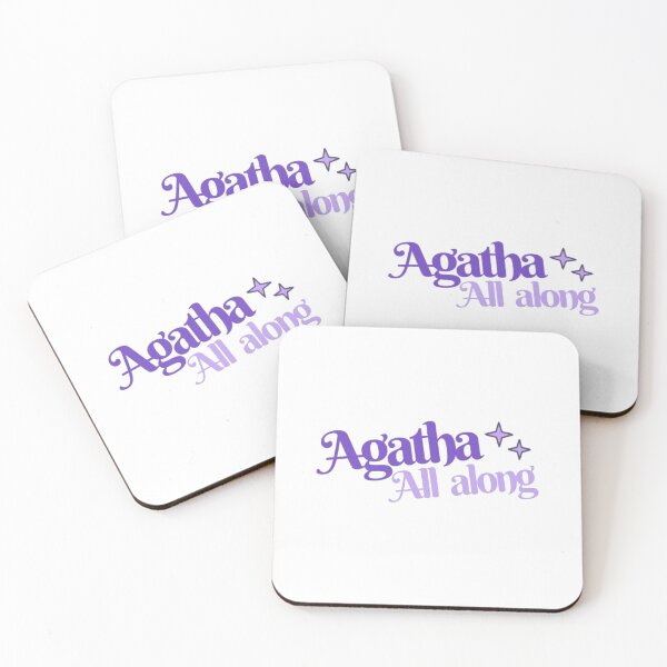 Item preview, Agatha All Along purple designed and sold by Curtiseart.