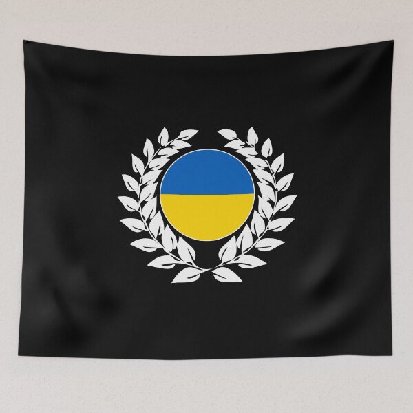 Item preview, Ukraine Ukrainian flag flag designed and sold by GeogDesigns.