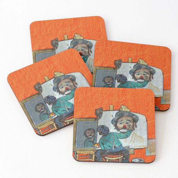 Item preview, Sad Clown, Emmett Kelly, Clown Art, Man Portrait, Sad Clown face designed and sold by Artandstonesgr.