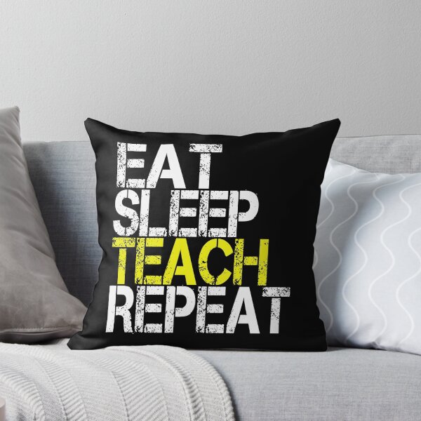 Item preview, Eat Sleep Teach Repeat, Grunge designed and sold by ACC .