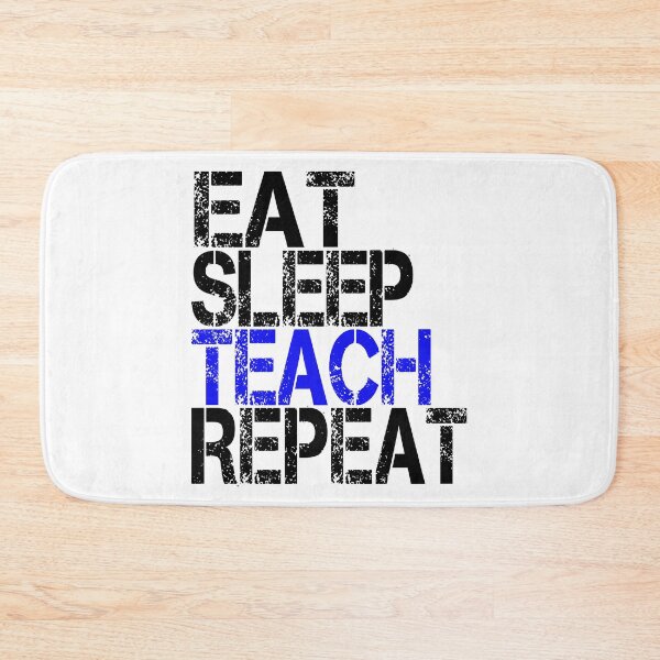 Item preview, Eat Sleep Teach Repeat, Grunge  designed and sold by ACC .