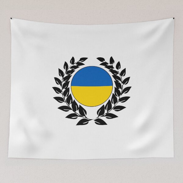 Item preview, Ukraine Ukrainian flag flag designed and sold by GeogDesigns.