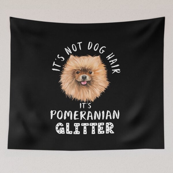 Artikelvorschau, Es handelt sich nicht um Hundehaare, sondern um ein lustiges Hundezitat aus Pomeranian-Glitzer entworfen und verkauft von theshirtinator.