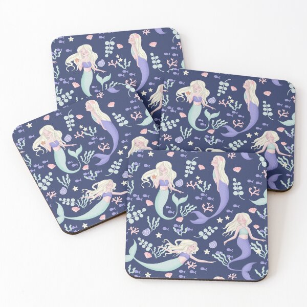 Item preview, Mermaids swimming  designed and sold by SaplingArt.