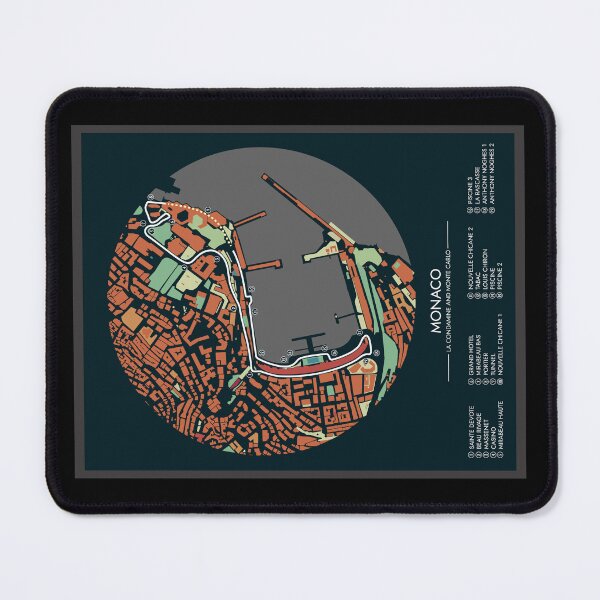 Item preview, Monaco Grand Prix designed and sold by BGALAXY.