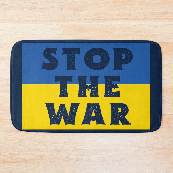 Item preview, support ukraine t shirts stop the war protes sign designed and sold by Feline Rockstars.