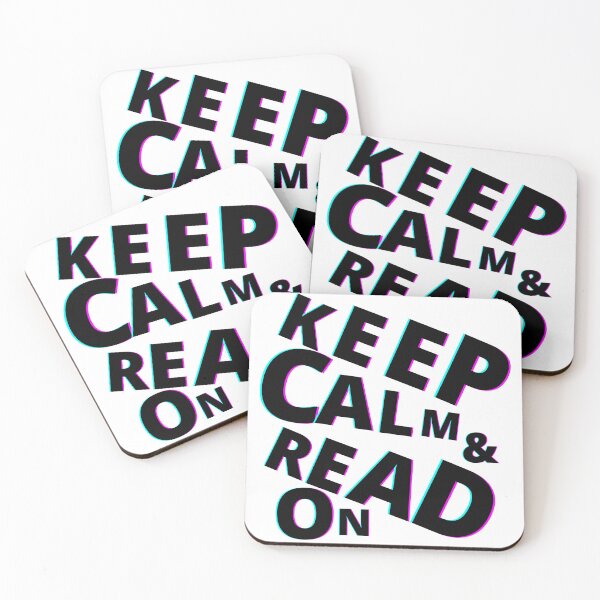 Item preview, Keep Calm And Read On - Book Lovers designed and sold by SheetalMourya.