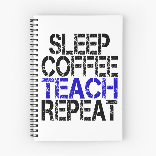 Item preview, Sleep Coffee Teach Repeat, Grunge  designed and sold by ACC .