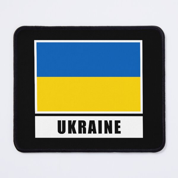 Item preview, Ukraine Ukrainian flag banner designed and sold by GeogDesigns.