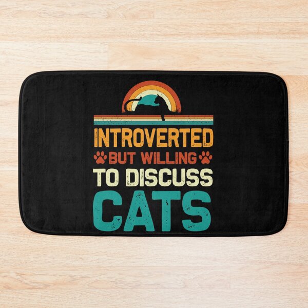 Item preview, Introverted But Willing To Discuss Cat Essential designed and sold by LorenCriswel.