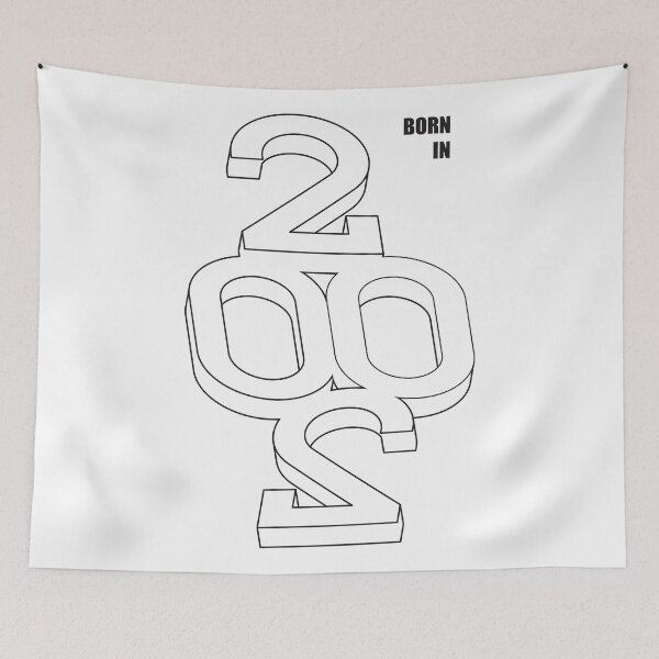 Item preview, BORN IN 2002 designed and sold by MGRAPHICDESIGN.